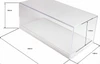 1/18 BBR Display Showcase Light Beige Alcantara Base with Red Stitching