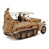 Model Kit German Sd.kfz. 250/3 Greif Half-Tracked Armored Vehicle 1/35 Scale Model by Tamiya