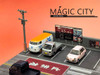 1/64 Magic City Japan BRIDGESTONE Shop Diorama with LED (Cars & Figures NOT Included)