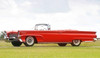 1/18 Sunstar 1958 Lincoln Continental MKIII Open Convertible (Matador Red) Diecast Car Model