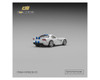 1/64 CM Model Dodge Viper (ZBI) (Stone White with Blue Racing Stripes) Diecast Car Model
