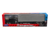 1/32 Welly Kenworth T2000 Semi Truck (Black with Silver Box Trailer) Transporter Diecast Model