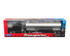 1/32 Welly Kenworth T2000 Semi Truck (Black with Silver Tanker Trailer) Transporter Diecast Model