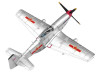 North American P-51D Mustang Aircraft "Captured from Chinese Nationalist Forces Chinese People's Revolution Military Museum" People's Liberation Army Air Force 1/72 Diecast Model Airplane by Legion