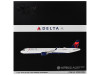 Airbus A321neo Commercial Aircraft "Delta Air Lines" (N502DX) White with Blue and Red Tail "Gemini 200" 1/200 Diecast Model Airplane by GeminiJets