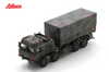 1/87 Schuco 2024 Rheinmetall MAN HX2 Mil UTF 15t 8x8 Camouflage Diecast Car Model