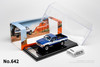 1/64 GCD Toyota Hilux Xtra Cab (Blue & White) Diecast Car Model