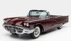 1/18 Sunstar 1960 Ford Thunderbird Convertible (Burgundy Red) Diecast Car Model