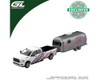 1/64 Greenlight 2024 Dodge Ram 2500 Laramie with 2026 Airstream America 250 Edition Diecast Car Models