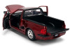 Ford F-150 SVT Lightning Pickup Truck Red Color Brush Finish "The Fast and the Furious" (2001) Movie "25 Years of Fast & Furious" Series 1/24 Diecast Model Car by Jada