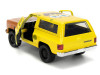 1980 Chevrolet K5 Blazer "SpongeBob Star" Livery Yellow "SpongeBob SquarePants" (1999-Current) TV Series "Hollywood Rides" Series 1/32 Diecast Model Car by Jada