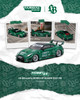 1/64 Tarmac Works Nissan Skyline GT-R R35 LB-Silhouette Works GT 35GT-RR (Emerald Green) Diecast Car Model