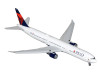 Boeing 767-400ER Commercial Aircraft with Flaps Down "Delta Air Lines" (N482MH) White with Blue and Red Tail "Gemini 200" Series 1/200 Diecast Model Airplane by GeminiJets