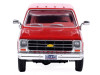 1979 Chevrolet Scottsdale K20 Pickup Truck Carmine Red Two-Tone 1/64 Diecast Model by IXO Models