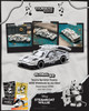 1/64 Tarmac Works Toyota Sprinter Trueno AE86 Widebody by Jon Sibal Mickey & Friends Steamboat Willie Diecast Car Model with 1 Pack of 3 Collectible Trading Cards