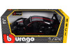 1/24 BBurago 2023 Porsche 911 GT3 R (Black & Silver) Diecast Car Model