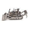 1/50 Diecast Masters D11T Track-Type Tractor Antique Silver Finish Diecast Model