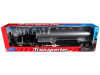 Kenworth W900 Truck Black with Silver Tanker Trailer "Transporter" Series 1/32 Diecast Model by Welly
