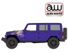 1/64 Auto World 2016 Jeep Wrangler Backcountry Edition (Xtreme Purple) Diecast Car Model