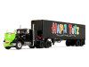 1/64 First Gear White Western Star with Green Goblin Head & 40’ Vintage Trailer Maximum Overdrive 40th Anniversary Diecast Model