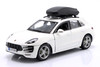 1/24 BBurago Porsche Macan with Roof Box (White) Diecast Car Model