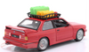 1/24 BBurago 1988 BMW M3 E30 (Red) with Roof Rack Diecast Car Model
