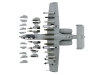 Fairchild Republic A-10C Thunderbolt II Attack Aircraft "80-0283 Maryland Farewell 104 FS Maryland ANG" (2025) United States Air Force "Air Power Series" 1/72 Diecast Model by Hobby Master