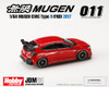 1/64 Hobby Japan 2017 Mugen Honda Civic Type R (FK8) (Flame Red) Diecast Car Model