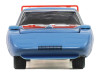 1969 Dodge Charger Daytona Blue with Red Stripes "America 250 Edition" "Anniversary Collection" Series 18 1/64 Diecast Model Car by Greenlight