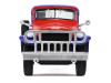 1946 Dodge Power Wagon Pickup Truck Red White and Blue "America 250 Edition" "Anniversary Collection" Series 18 1/64 Diecast Model Car by Greenlight