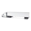 1/50 Diecast Masters Freightliner Cascadia Gen-5 (2025) with with Great Dane Champion 53ft Dry Cargo Trailer (White) Diecast Model