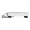 1/50 Diecast Masters Freightliner Cascadia Gen-5 (2025) with with Great Dane Champion 53ft Dry Cargo Trailer (White) Diecast Model