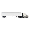 1/50 Diecast Masters Kenworth T680 Next-Gen 76in-High-Roof Sleeper-Cab Tandem Tractor with Great Dane Champion 53ft Dry Cargo Trailer (White) Diecast Model