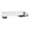 1/50 Diecast Masters Kenworth T680 Next-Gen 76in-High-Roof Sleeper-Cab Tandem Tractor with Great Dane Champion 53ft Dry Cargo Trailer (White) Diecast Model