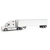 1/50 Diecast Masters Peterbilt 579 Ultraloft Tandem Tractor with Great Dane Champion 53ft Dry Cargo Trailer (White) Diecast Model