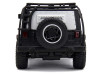 Tej's Jeep Wrangler Custom Silver Metallic with Black Top and Roof Rack "Furious 7" (2015) Movie "25 Years of Fast & Furious" Series 1/32 Diecast Model Car by Jada