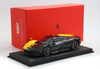 1/18 BBR Ferrari SP3 Daytona 599+1 Spider Closed Roof (Modena Yellow & Carbon Fiber) Car Model Limited 99 Pieces