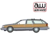 1/64 Auto World 1995 Buick Roadmaster Wagon (Light Adriatic Poly) Diecast Car Model