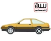 1/64 Auto World 1983 Toyota Sprinter AE86 Hatchback (Gold Yellow) Diecast Car Model