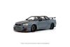 1/18 OTTO Nissan Skyline GT-R R34 BNR34 with Body Kit (Stealth Grey) Car Model