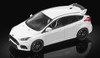 1/64 Sunstar 2018 Ford Focus RS (Frozen White) Diecast Car Model