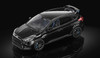 1/64 Sunstar 2018 Ford Focus RS (Shadow Black) Diecast Car Model
