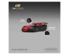 1/64 CM Model Dodge Viper ARC (ZBI) (Black & Red) Diecast Car Model