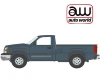1/64 Auto World 2007 Chevrolet Silverado (Blue Granite) Diecast Car Model