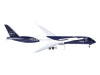 Airbus A350-900 Commercial Aircraft "Lufthansa 100 Years" (D-AIXL) Blue with Graphics 1/500 Diecast Model Airplane by Herpa