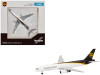Boeing 757-200F Commercial Aircraft "UPS Worldwide Service" (N475UP) White with Brown Tail 1/500 Diecast Model Airplane by Herpa
