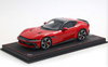 1/18 BBR Ferrari 12 Cilindri Panoramic Roof (Rosso Corsa Red with Black Interior) Car Model Limited 48 Pieces
