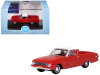1960 Ford Falcon Ranchero Monte Carlo Red with Corinthian White Top 1/87 (HO) Scale Diecast Model Car by Oxford Diecast