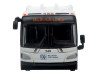 New Flyer Xcelsior XN40 Transit Bus "Delta Air Lines 100th Anniversary" Blue and White with Graphics "The Bus & Motorcoach Collection" Limited Edition 1/87 (HO) Scale Diecast Model by Iconic Replicas