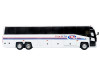 MCI D4520 Commuter Coach Bus "Coach USA" White with Blue and Red Stripes "The Bus & Motorcoach Collection" Limited Edition to 504 pieces Worldwide 1/87 (HO) Scale Diecast Model by Iconic Replicas